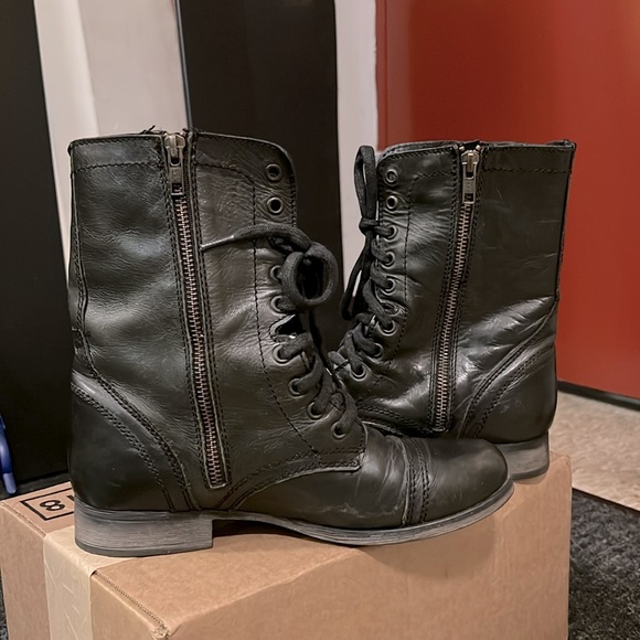 Steve Madden Troopa Combat Boots 7.5 - Picture 6 of 7